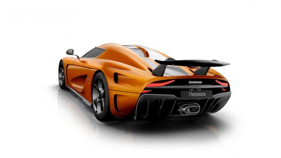  Koenigsegg Regera Sweet Mandarine 2017 года  (фото 2 из 4)
